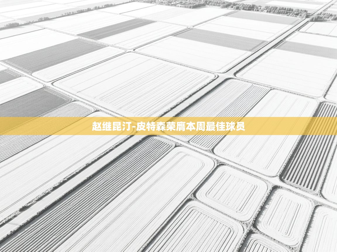 开云体育赛程表查询-赵继昆汀-皮特森荣膺本周最佳球员 第3张