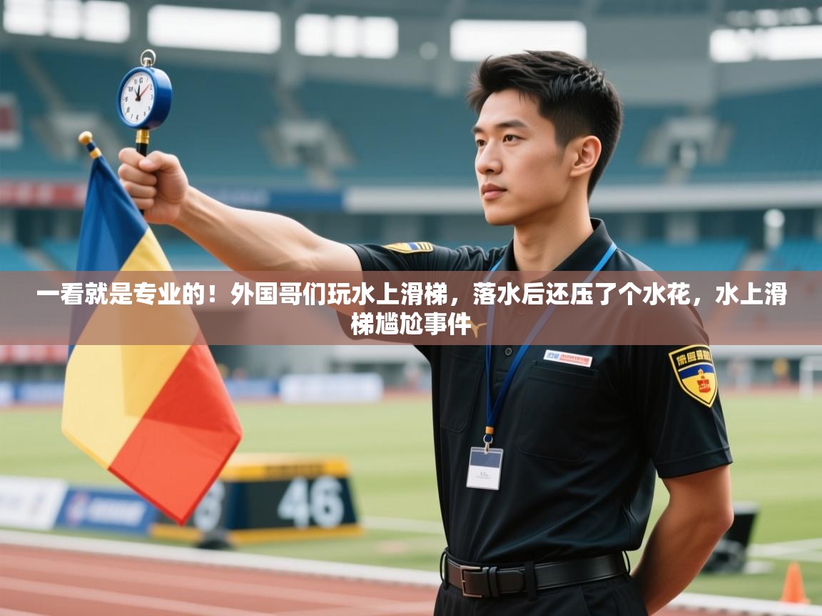 云开体育app官网登录入口-一看就是专业的!外国哥们玩水上滑梯,落水后还压了个水花,水上滑梯尴尬事件 第2张