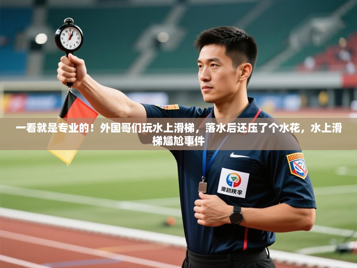 云开体育app官网登录入口-一看就是专业的!外国哥们玩水上滑梯,落水后还压了个水花,水上滑梯尴尬事件 第3张